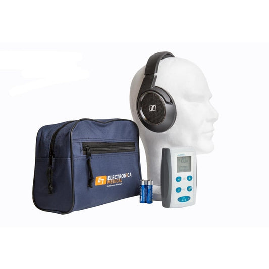 Auditest Audiometer von ELECTRONICA - handliches Screening-Gerät für Erwachsene mit Batteriebetrieb - Med-Praxisbedarf