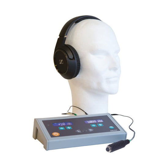 Screening-Audiometer 9910 von ELECTRONICA - digitales Gerät für Hörtests - Med-Praxisbedarf