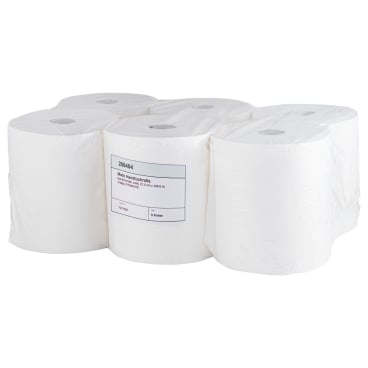 Comfort Autocut Handtuchrolle 2-lagig - mit Hülse 4 cm, Durchmesser 19,5 cm für Arztpraxis und Klinik - Med-Praxisbedarf