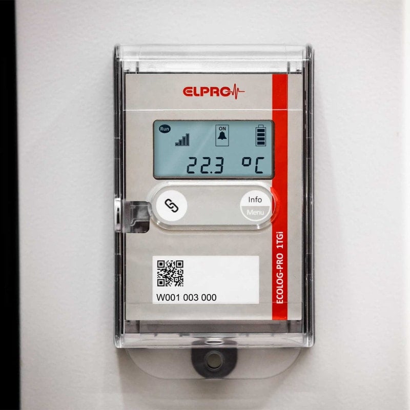 ECOLOG-PRO 1 TGerät - Datenlogger für Kühlschrank- und Raumtemperaturüberwachung - Med-Praxisbedarf