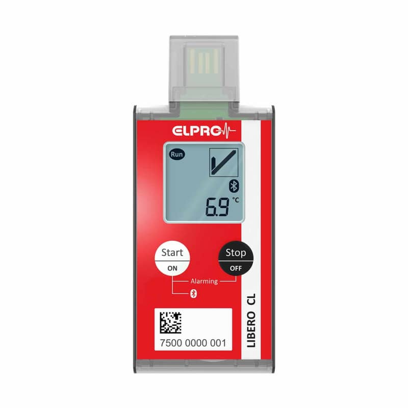 LIBERO CL mehrfach nutzbarer Datenlogger - Speichert 75.500 Werte, GAMP®5 kompatibel - Med-Praxisbedarf