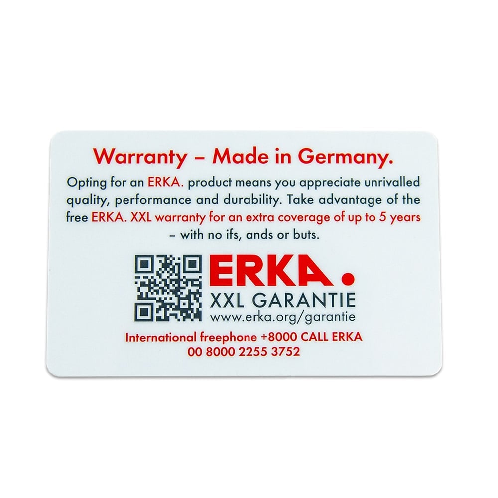 ERKA Precise Stethoskop - komplett zusammengebaut mit roten Schläuchen und silbernem Bruststück - Med-Praxisbedarf