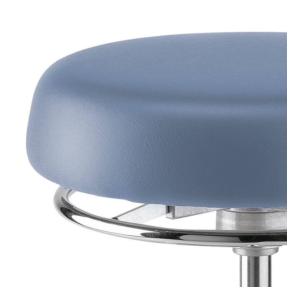 Praxisdrehstuhl Euronda von der Seite - ergonomischer Stuhl für Arzt und Patient - Med-Praxisbedarf