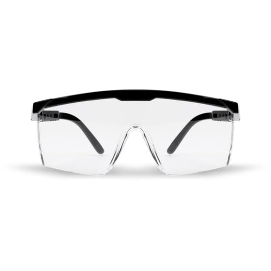 Monoart Schutzbrille Clear - Medizinische Brille, kratzfest, leicht - Med-Praxisbedarf