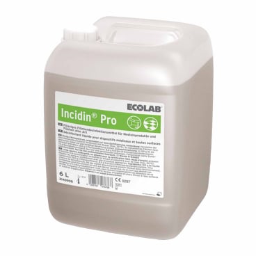 ECOLAB Incidin Pro Flächendesinfektionsmittel Konzentrat - aldehydfrei für professionelle Flächendesinfektion - Med-Praxis...