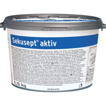 Sekusept aktiv von Ecolab - Instrumentendesinfektion als Pulver für Klinik und Praxis - Med-Praxisbedarf