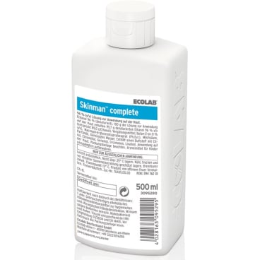 Skinman complete Händedesinfektion - viruzides Mittel für hygienische Händedesinfektion - Med-Praxisbedarf
