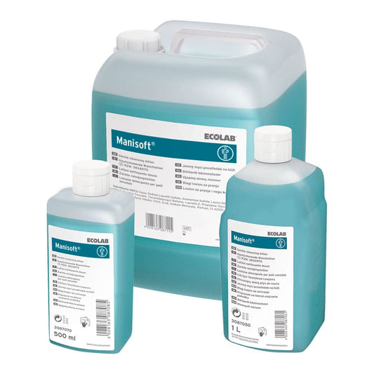 Manisoft Waschlotion Flasche - für tägliche Händewaschung in medizinischen Einrichtungen - Med-Praxisbedarf