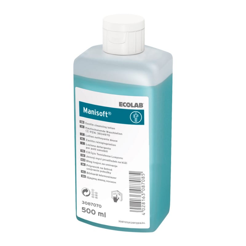 Manisoft Waschlotion von Ecolab - seifen- und alkalifrei, pH-Hautneutral 5.5 - Med-Praxisbedarf
