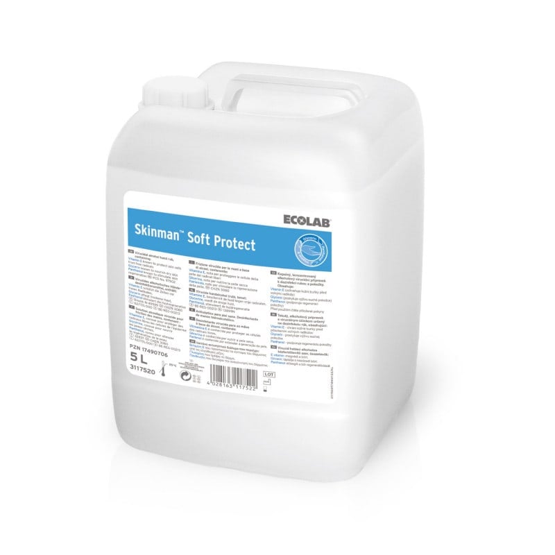 Hautdesinfektion Skinman Soft Protect - farbloses Gel, schnell einziehend - Med-Praxisbedarf