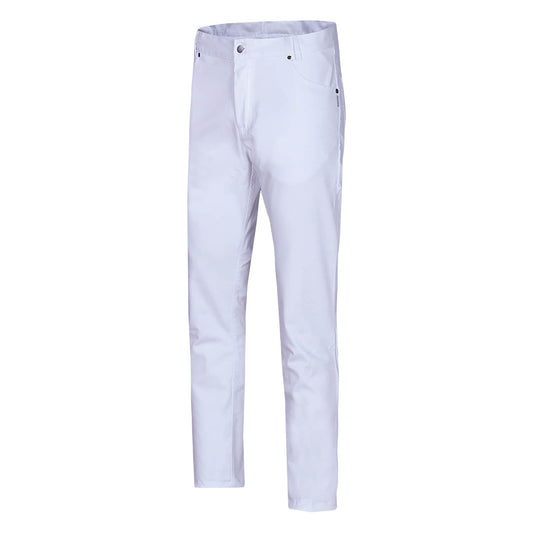 Herrenjeans Jeff von Edelweiss - dunkelblaue Stretch-Berufshose aus strapazierfähigem Mischgewebe - Med-Praxisbedarf