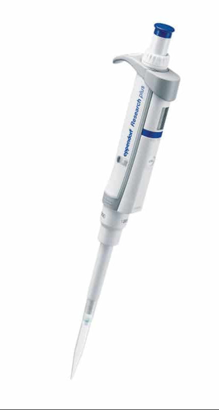 Eppendorf Research plus Pipette - präzise Einkanalpipette für wässrige Flüssigkeiten - Med-Praxisbedarf