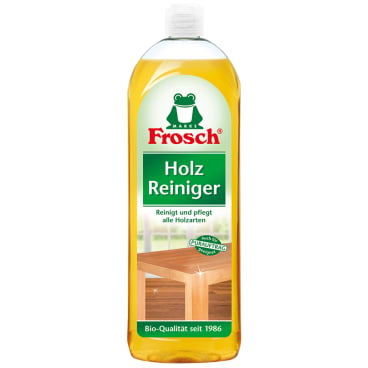 Holz-Reiniger von Frosch - schonende Formel für empfindliche Holzflächen in Praxen - Med-Praxisbedarf