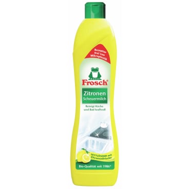 Frosch Scheuermilch - Reinigungsmittel für Waschbecken und Fliesen in Praxen - Med-Praxisbedarf