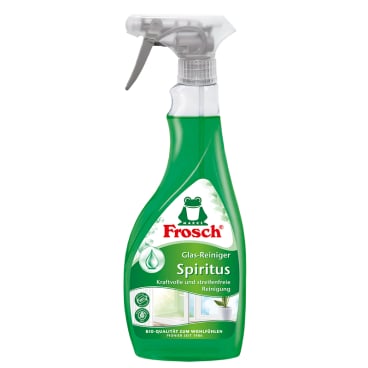Frosch Spiritus Glas-Reiniger - für Glas und glatte Oberflächen in Arztpraxen und Kliniken - Med-Praxisbedarf