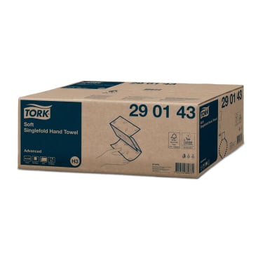 Tork Papierhandtücher H3 Advanced - 2-lagig, 23x22,6 cm, für stark beanspruchte Bereiche - Med-Praxisbedarf