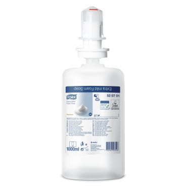 Tork Schaumseife S4 kompatibel extra mild - duft- und farbstofffrei für sensible Haut - Med-Praxisbedarf