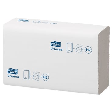 Tork Xpress H2 Universal Papierhandtücher - 1-lagige Multifold-Handtücher für Waschräume - Med-Praxisbedarf