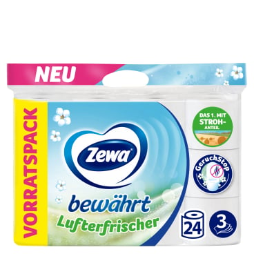Zewa Bewährt Rolle im Einsatz - 3-lagiges Duft-Toilettenpapier in der Einrichtung - Med-Praxisbedarf
