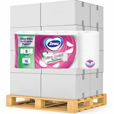 Zewa Ultra Smart 4-lagiges Hygienepapier - für Arztpraxen, Kliniken und Pflegeeinrichtungen - Med-Praxisbedarf