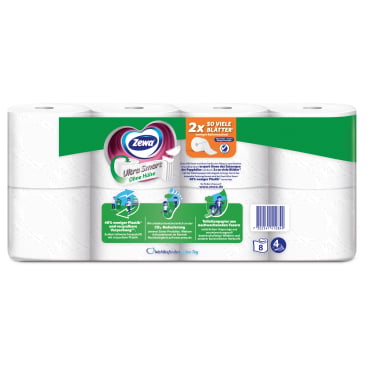 Zewa Ultra Smart Toilettenpapier 4-lagig - ohne Papierhülse, für medizinische Einrichtungen - Med-Praxisbedarf