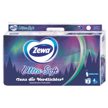 Zewa Ultra Soft Limited Edition Toilettenpapier Rolle - weich und angenehm für Pflegeeinrichtungen - Med-Praxisbedarf