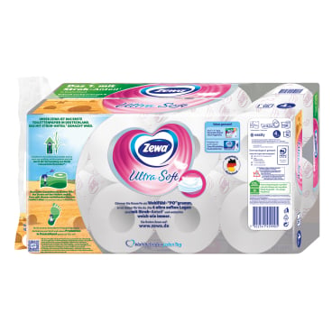 4-lagiges Toilettenpapier mit Stroh - Zewa Ultra Soft für Praxen und Kliniken - Med-Praxisbedarf