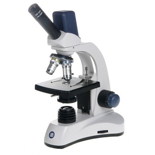 EcoBlue EC.1005 Mikroskop mit Kamera - Monokular-Mikroskop für Bildungseinrichtungen und Schulen - Med-Praxisbedarf