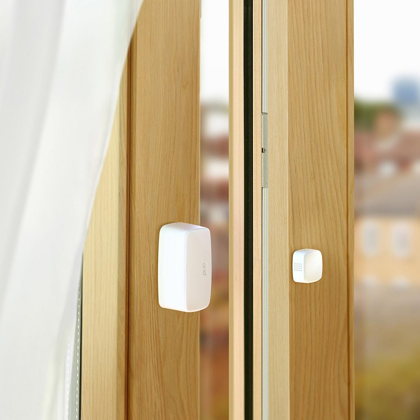 Eve Door & Window Kontaktsensor smart - Fenster- und Türsensor für Praxissicherheit, HomeKit - Med-Praxisbedarf
