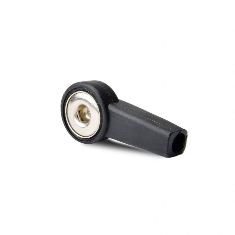 Adapter für Elektroden-Druckknopf - 4 mm Bananenstecker, für flexible EKG-Diagnostik - Med-Praxisbedarf