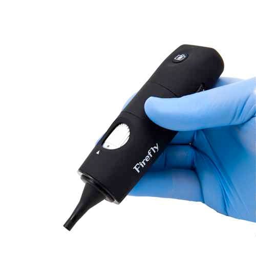 Firefly Video-Otoskop mit moderner LED-Beleuchtung - Gerät für die Untersuchung des Trommelfells am PC - Med-Praxisbedarf
