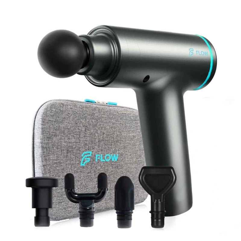 Flow ELITE GO Mini Massagepistole - kompakt, leise unter 35 dB - Med-Praxisbedarf