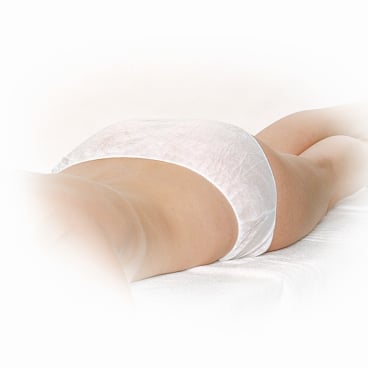 Einweg-Pant HYGOSTAR - aus weichem Vlies, elastischer Bund für Patienten - Med-Praxisbedarf