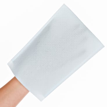 Fresh Waschhandschuh Viskose - aufgeschäumt für schonende Reinigung, praktischer Helfer - Med-Praxisbedarf