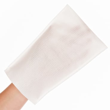 HYGOSTAR Soft Waschhandschuh Einweg - hautschonend, für die tägliche Patientenwaschung - Med-Praxisbedarf