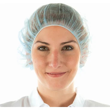 Baretthaube Bettina grün - Einmal-Haube aus Vlies, Ø 53 cm - Med-Praxisbedarf
