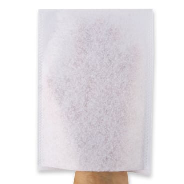Waschhandschuh Eco 21x15,5 cm weiß - Einmalhandschuh für die patientennahe Hygiene - Med-Praxisbedarf