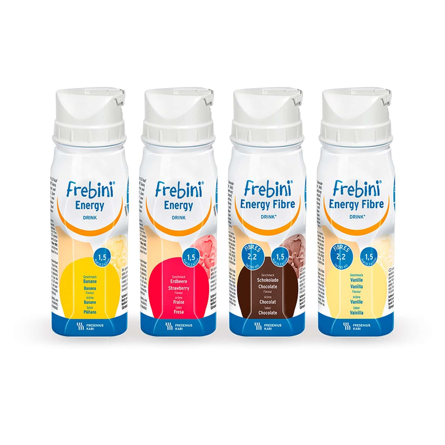 Frebini Energy DRINK für Kinder Vanille - Nahrung bei Mangelernährung, 200ml Flasche - Med-Praxisbedarf