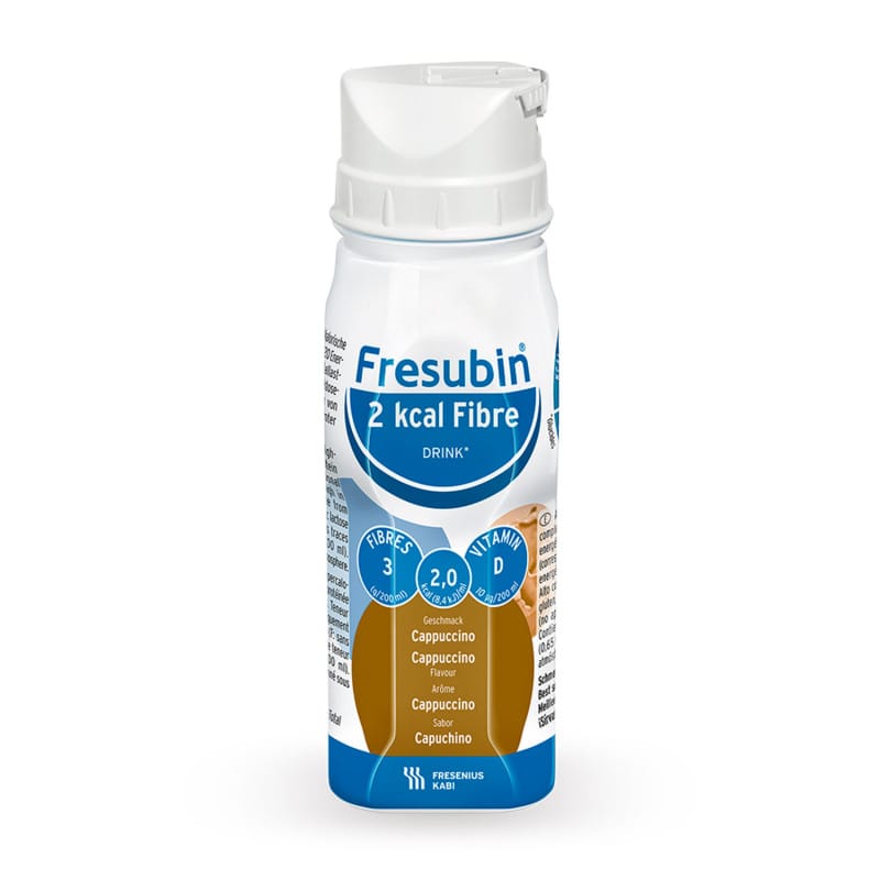Fresubin Fibre DRINK 2 kcal Geschmack Vanille - Trinknahrung mit Ballaststoffen, Detailansicht - Med-Praxisbedarf