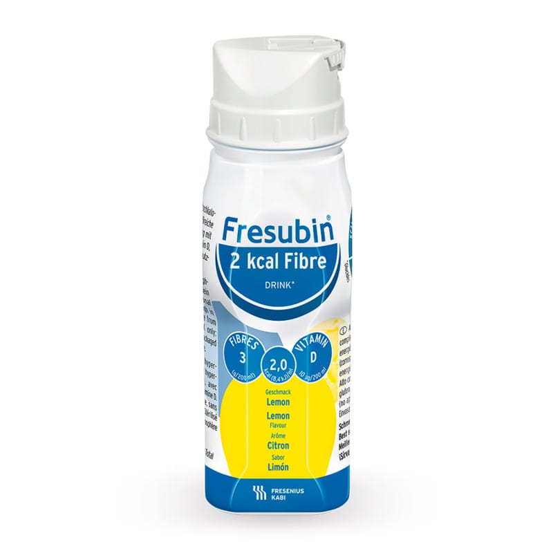 Fresubin 2 kcal Fibre DRINK im 6er Pack - Trinknahrung bei drohender Mangelernährung - Med-Praxisbedarf