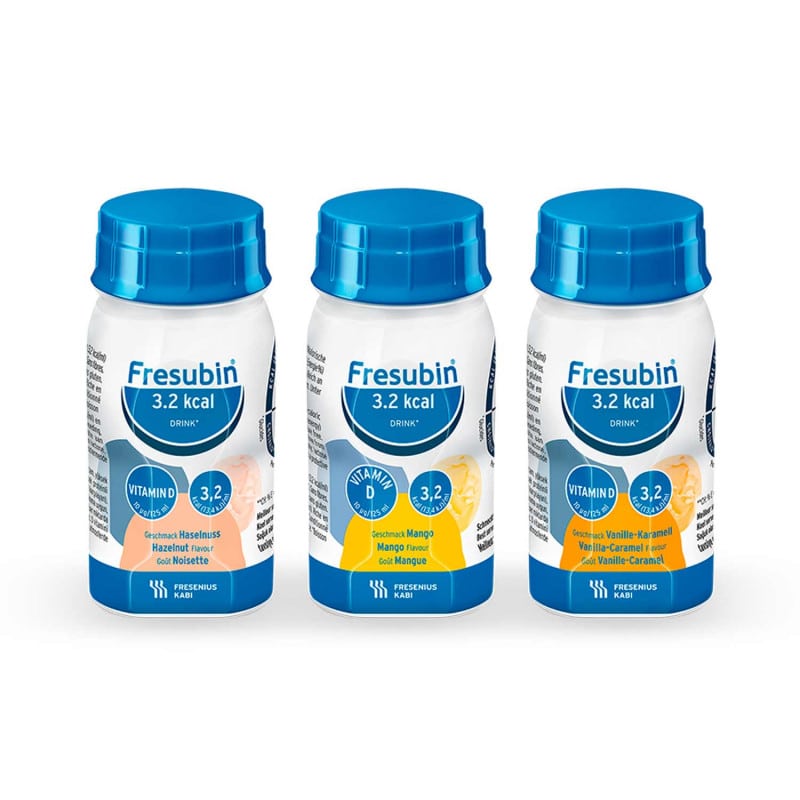 Fresubin 3.2 kcal DRINK Mischkarton - hochkalorisch, verschiedene Geschmacksrichtungen - Med-Praxisbedarf