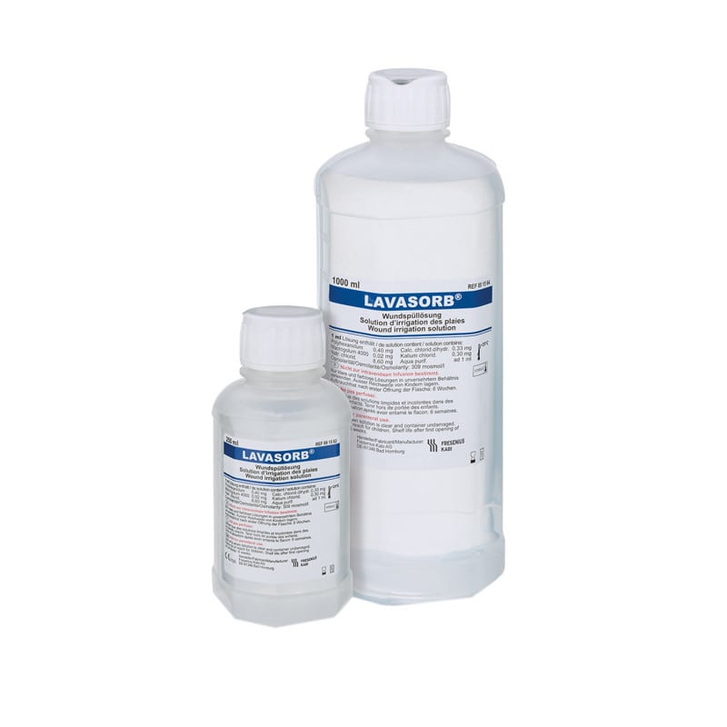 Lavasorb Wundspüllösung 250ml - gebrauchsfertige Lösung zur Reinigung von Fresenius Kabi - Med-Praxisbedarf