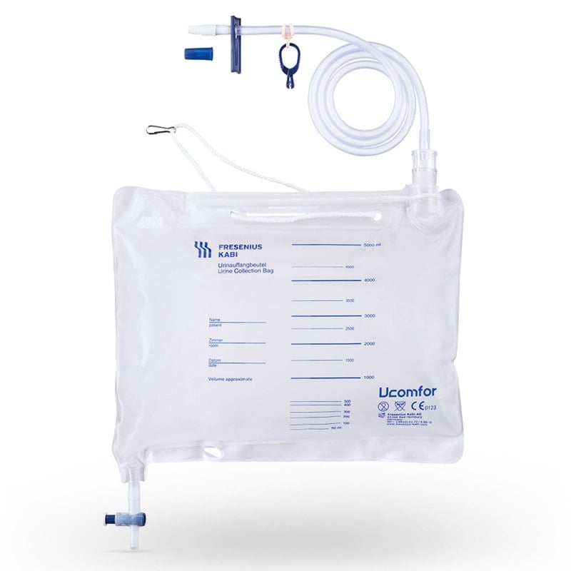 Urinauffangbeutel 5 Liter von Fresenius Kabi - für postoperative Dauerspülungen - Med-Praxisbedarf