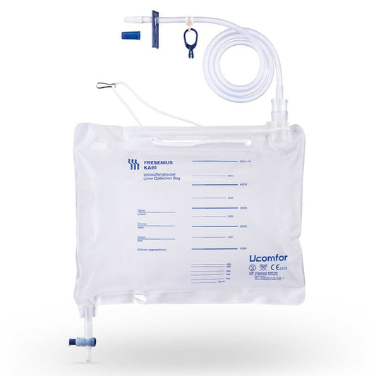 Urinauffangbeutel 5 Liter von Fresenius Kabi - für postoperative Dauerspülungen - Med-Praxisbedarf