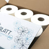 Fripa Glücksblatt Toilettenpapier, weiß, 3-lagig