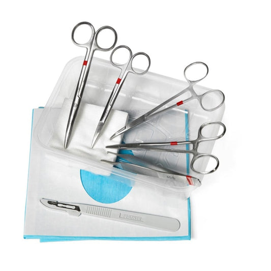 Chirurgisches Set für Hauttumore - Instrumente zur Entfernung von Muttermalen und Warzen - Med-Praxisbedarf