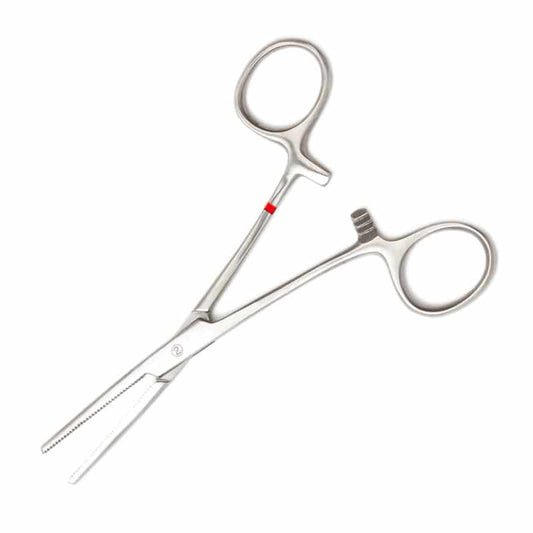 Fuhrmann Arterienklemme nach Pean - Einweginstrument aus Metall, sterile Haptik - Med-Praxisbedarf