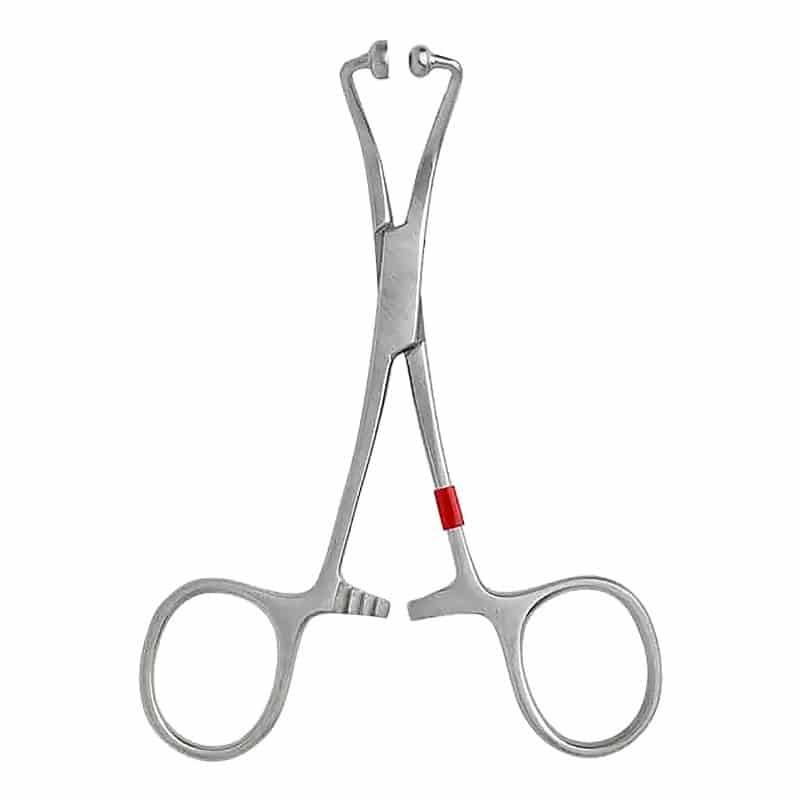 Fuhrmann Backhausklemme - Tuchklemme aus Metall zur Fixierung von Abdecktüchern - Med-Praxisbedarf