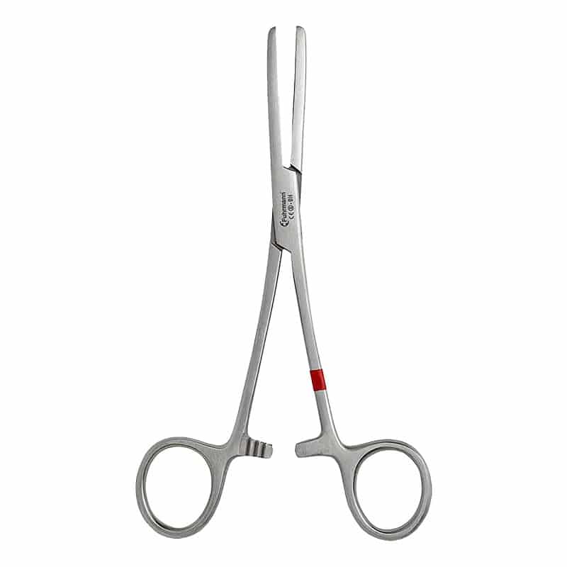 Fuhrmann Schlauchklemme Einmalinstrument - 16,5 cm lang, sterile Haltbarkeit 3 Jahre - Med-Praxisbedarf