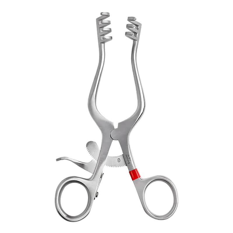 Weitlaner-Wundspreizer OP-Instrument Metall - zum Abhalten von Gewebe in der Chirurgie - Med-Praxisbedarf